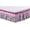 Fuchsia, variant on GUENG Wrap-Around Lace Bed Skirt, Ruffled Dust Ruffle with Elastic Band for Twin/Full/Queen/King Beds