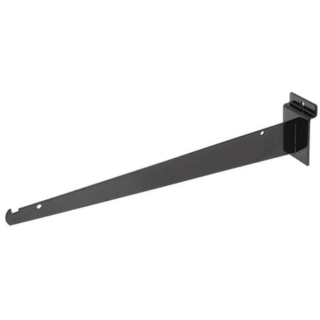 

Slatwall Shelf Bracket 14 Black