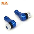 thumbnail image 4 of Motorcycle Cnc Universal Bule 2pcs Rim Wheel Valve Stems Tire Tyre Cap 90 Degree For Yamaha Yzf R1 R6 Fz1 Fz6 Fazer T-max Fjr-SinKeeU, 4 of 4