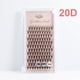thumbnail image 1 of Extensiones de pestañas de abanico prefabricadas de diosa, pestañas naturales, volumen ruso suave, visón falso, extensiones de pestañas individuales, 12D 14D 16D 20D hola suerte unisex, 1 of 2