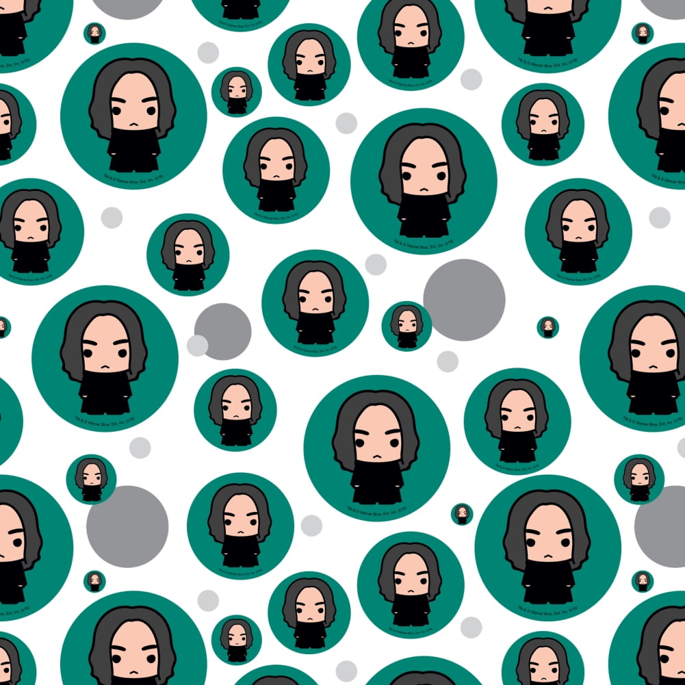 Harry Potter Snape Cute Chibi Character Premium Gift Wrap Wrapping Paper Roll