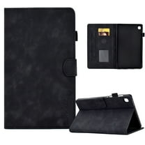 Mantto for Samsung Galaxy Tab A 10.1 2019 Case (SM-T510/T515) Premium Slim PU Leather Stand Folding Folio Card Slot Wallet Cover for Galaxy Tab A 10.1 Inch Tablet SM-T510/T515 Case, Black