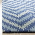 thumbnail image 3 of SAFAVIEH Wyndham Lennon Chevron Area Rug, Blue/Multi, 7' x 7' Square, 3 of 8