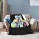 thumbnail image 5 of Manta de franela con estampado de Assassination Classroom, elegante funda para una siesta, edredón de invierno para las cuatro estaciones, antimicrobiano, con control de olores, ligero y, 5 of 5