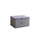 thumbnail image 1 of Caja de Almacenamiento Plegable Caja de Almacenamiento de Ropa para el Hogar Plegable Lavable con Tapa de Cremallera, Contenedores de Almacenamiento de Ropa para Organizar Ropa Juguetes Mantas Organiz, 1 of 7