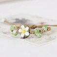 thumbnail image 3 of Tendy-pulsera de cuentas de cerámica para niña, brazalete tejido de flores de estilo Retro de la suerte, joyería de diseño, regalo Popular de princesa hecho a mano, 2022, 3 of 4