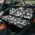 thumbnail image 2 of Yuyamidu Dog UTV Seat Cover Gray Camo Mule Bench Seat Cover Easy Installation UTV Accessories Anti-Scratch Compatible with Kawasaki Mule 4010 4010 3010 4000 3000 3020, 2 of 7