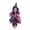 Red, variant on Halloween Decorations Fabric Witch Hanging Decoration with Broom for Haunted House Bar Party Indoor Outdoor Halloween Event Props Ornament Halloween Decorations Indoor
