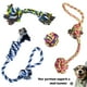 thumbnail image 2 of Juguetes De Cuerda Para Mascotas Otterly Pets Azul Conjunto De 4 Para Perro Pequeño A Mediano, 2 of 9