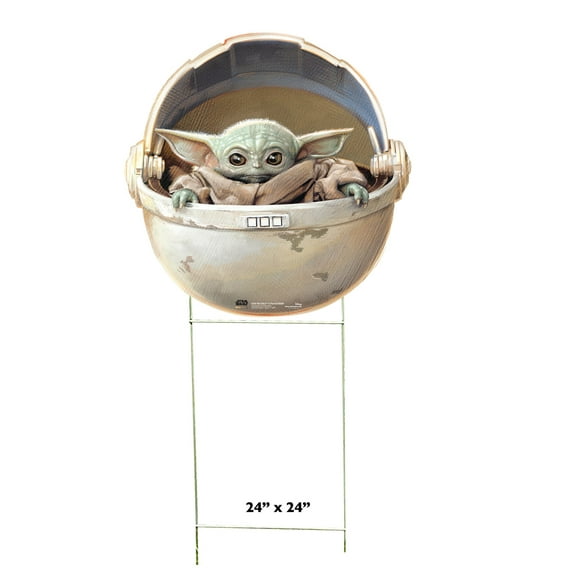 The CHILD In Pod OUTDOOR Standee (The Mandalorian)