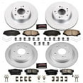 thumbnail image 2 of PowerStop Front and Rear Geomet Coated Brake Rotor and Pad Kit Fits: ACURA Select Models CRK6942, 2 of 5