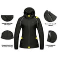 thumbnail image 4 of Little Donkey Andy Women's Quick-Dry Running Jacket UPF 50+ Cycling Jacket with Detachable Sleeves and Hood Size S, 4 of 7