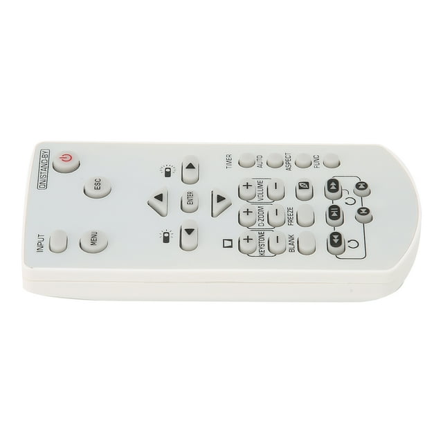 Télécommande de Remplacement, Touches Sensibles Résistantes à l'Usure Gros Boutons Sans Configuration Télécommande de Remplacement pour Projecteur Casio