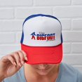 thumbnail image 6 of CafePress - Vote For Bigfoot - Adjustable Unisex Printed Trucker Hat with Mesh Back, 6 of 10