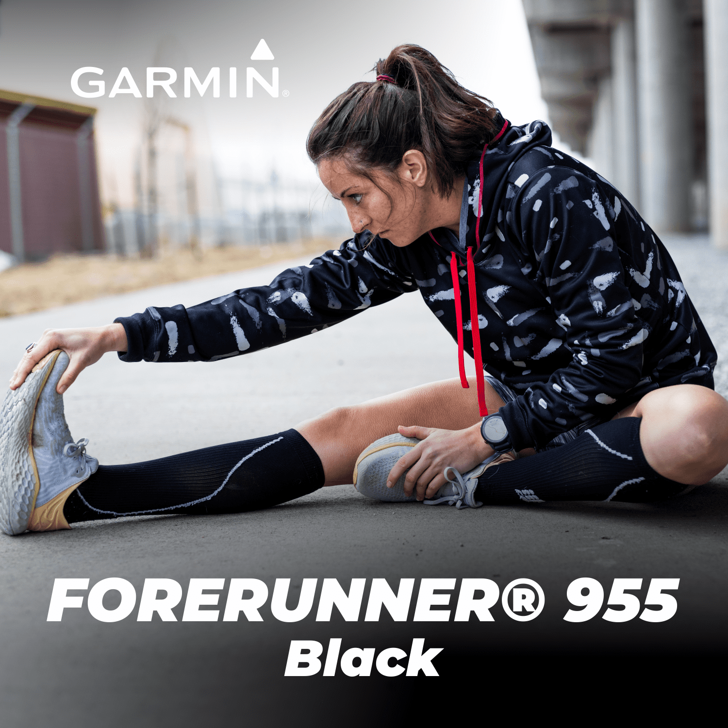  Garmin Forerunner 955 GPS Running 46.5 mm Smartwatch, Tailored  to Triathletes, Long-Lasting Battery, Black with Wearable4U Black Earbuds  Bundle : Electronics