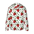 thumbnail image 3 of Haiem Strawberry UPF 50+ Fishing Shirts for Men Long Sleeve UV Sun Protection Hoodie Non-Mask Outdoor Hiking Shirts, 3 of 9