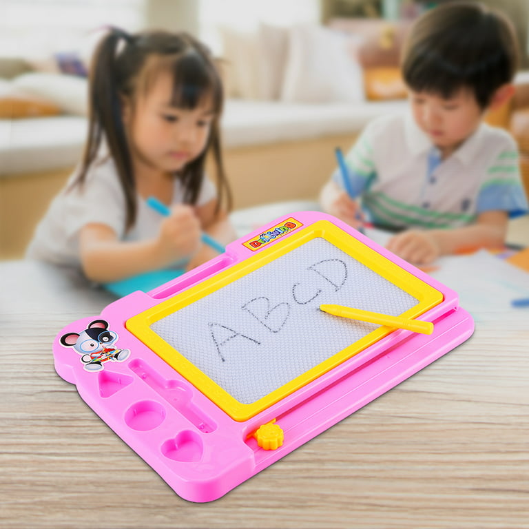 HURRISE Kids Children Magnetic Drawing Board with Painting Pen Writing Sketch Educational Preschool Toy,Kids Writing Board,Drawing Board, Boy's