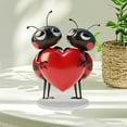 thumbnail image 5 of Home Decor Desktop Ornament 2D Flat Acrylic Ladybug Ornament Home Desktop Decoration, Valentine's Day Heart Ornament & Unique Desktop Display For Living Room, 5 of 8