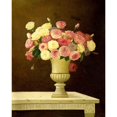 thumbnail image 2 of Welby 12x14 Black Modern Framed Museum Art Print Titled - May Roses I, 2 of 4