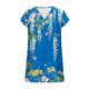 thumbnail image 4 of Blusas para las Mujeres Casual Impreso Cuello en V Manga Corta Suéter Top para Todas las Estaciones de Uso Diario, 4 of 6