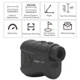 thumbnail image 3 of 600m Range Finder With Slope Switch Portable Rechargeable Distance Single Barrel Range Finder For Professional Golfers, 3 of 8