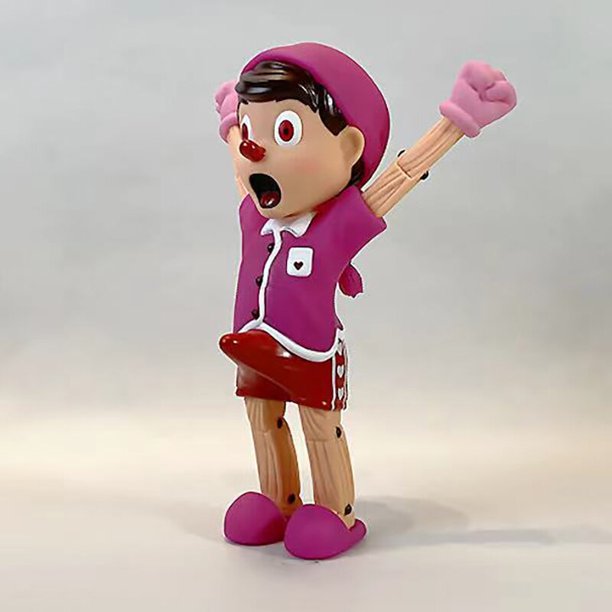 Figuras de acción de las aventuras de Pinocho de 25cm, colección de decoración de resina, adornos de moda, modelo de juguetes, regalos zhangmengya LED