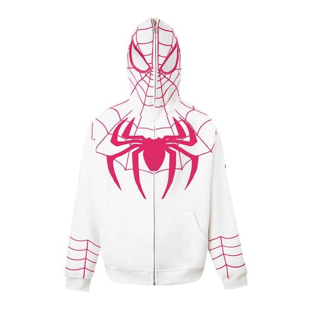 Sudaderas con capucha de Spiderman con cremallera completa, estampado 3D, Superhelden Männer Frauen Avengers, Cosplay, Kostüm Y2k, Sudadera con capucha gótica