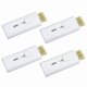 thumbnail image 1 of Golf Club Brushes Pocket Golf Club Retractable Groove Brush For Golf Heads (4 Pieces,white), 1 of 5