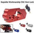 thumbnail image 2 of Anti-theft Motorcycle Handle Universal Aluminum Safety Security Handle Locks Handset Handlebar Lock Brake Lever Fit Scooters Bikes Mtb Motorcycles Mot, 2 of 4