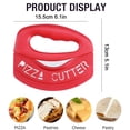 thumbnail image 3 of Pizza Cutter Chopper Stainless Pizza Cutters Slicer With Cover Multi Function Kitchen Tools Dishwasher, 3 of 7
