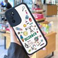 thumbnail image 2 of "Mantenga su iPhone 12 Pro seguro y elegante con esta colorida funda para teléfono con diseño de dibujos animados", 2 of 4