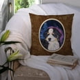 thumbnail image 3 of Carolines Treasures SS8446PW1414 Starry Night Bernese Mountain Dog Fabric Decorative Pillow, 14Hx14W, multicolor, 3 of 4