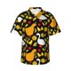 thumbnail image 1 of Fotbe Farm Goose Camisa Hawaiana para Hombre Unisex – Camisa Casual de Verano con Botones de Manga Corta de Algodón y Lino,Medium, 1 of 7