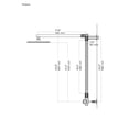 thumbnail image 6 of Fennocasa Polaris 1 Rain Shower Set, 8" Rainfall Shower Head & 3-Setting Handheld Shower Combo, Oil-Rubbed Bronze, 6 of 7