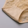 thumbnail image 5 of Bigersell Panties for Women Plus Size Clearance Satin Panties G-Strings Panty Style P-1121 Nylon Brief Panties Cotton Thong Briefs Mid Waist Women's Bikini Panties Khaki L, 5 of 8