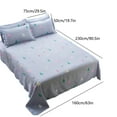 thumbnail image 3 of Apmemiss Clearance Bedding Sets -All Season Bedding Sheet Comforters Sets with 2 Pillow Cases 3 Pcs Bed Set Down Sheet Set Shrinkage and Fade Resistants Easy Care Easter Decorations Clearance, 3 of 6