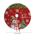 thumbnail image 4 of Xuniizn Christmas Tree Skirt Multicolor Short Plush Tree Skirts for Xmas Decor, Party Festive Merry Christmas Decorations for Home, 47", 4 of 7