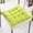 #2-Green Polka Dot, variant on Walbest Soft Polka Dot Solid Seat Pad Travel Home Office Decor Tie On Chair Cushion