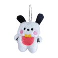 thumbnail image 4 of Muñeco de peluche perfecl perro llavero colgante rosa, 4 of 8
