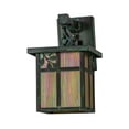thumbnail image 3 of Meyda Tiffany 165199 Hyde Park 11" Tall Wall Sconce - Verdigris, 3 of 6