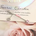 thumbnail image 2 of HUGFEGWE Long Ear Stud Moon Simple Butterfly Cartilage Stud Earrings Industrial Barbell Earring(J) CJB91-64341, 2 of 7