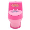 thumbnail image 3 of Juguete de inodoro ANGGREK Mini juguete de baño Rosa ABS, 3 of 8