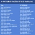thumbnail image 2 of Tapa de gasolina ROVIKE para Kia Soul, Sedona, Forte, Sportage y Hyundai, 2 of 7