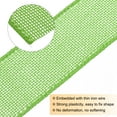 thumbnail image 3 of Burlap Ribbon Fabric Wired Edge Ribbons Green 2-2/1 Inch x 5 Yard Wired Ribbon for Gift Wrapping, 3 of 6