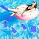 thumbnail image 4 of Style 6 Aletas de natación Cómodas aletas cortas de silicona estilo libre equipo de natación para adultos, 4 of 5