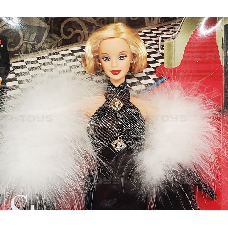 Mattel Barbie Doll, 1930s Great Fashions, Black and Silver Gown