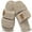 Khaki, variant on Northblanc Womens Fuzzy Open-toe Slippers Soft Comfy Memory Foam Indoor House Shoes
