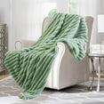 thumbnail image 6 of YATLTE Soft Throw Blanket, Home Black Throw Blanket, Faux Fur Throw Blanket Tie-Dye, Rabbit Fluff Blanket for Couch Bed Sofa,Softest Fluffy Fuzzy Cozy Blanket, 6 of 8
