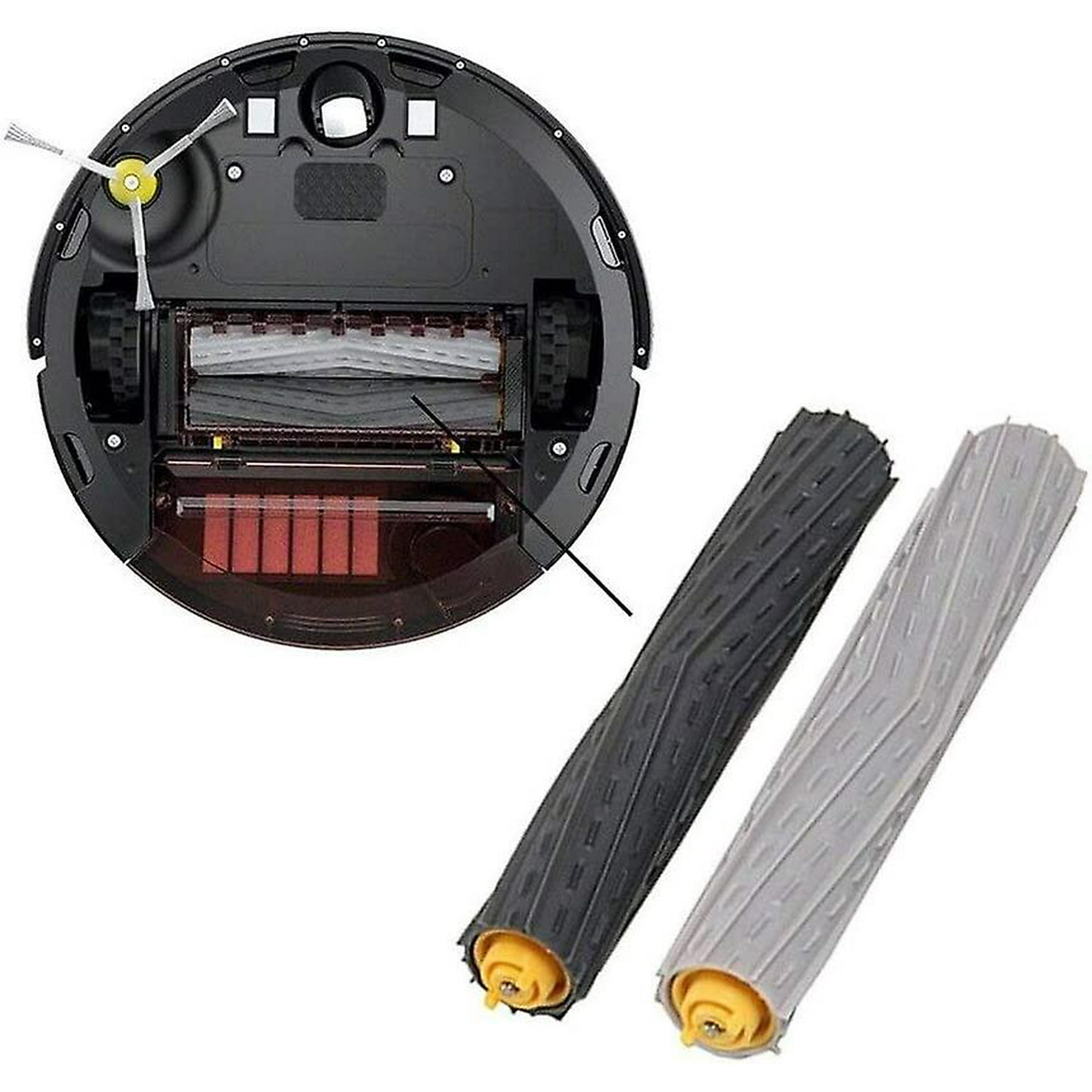 Pack Brushes And Rollers AeroForce Roomba 800 And 900 Compatible With