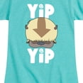 thumbnail image 3 of Avatar - The Last Airbender - Cute Appa Yip Yip - Youth Girls Short Sleeve Graphic T-Shirt, 3 of 5